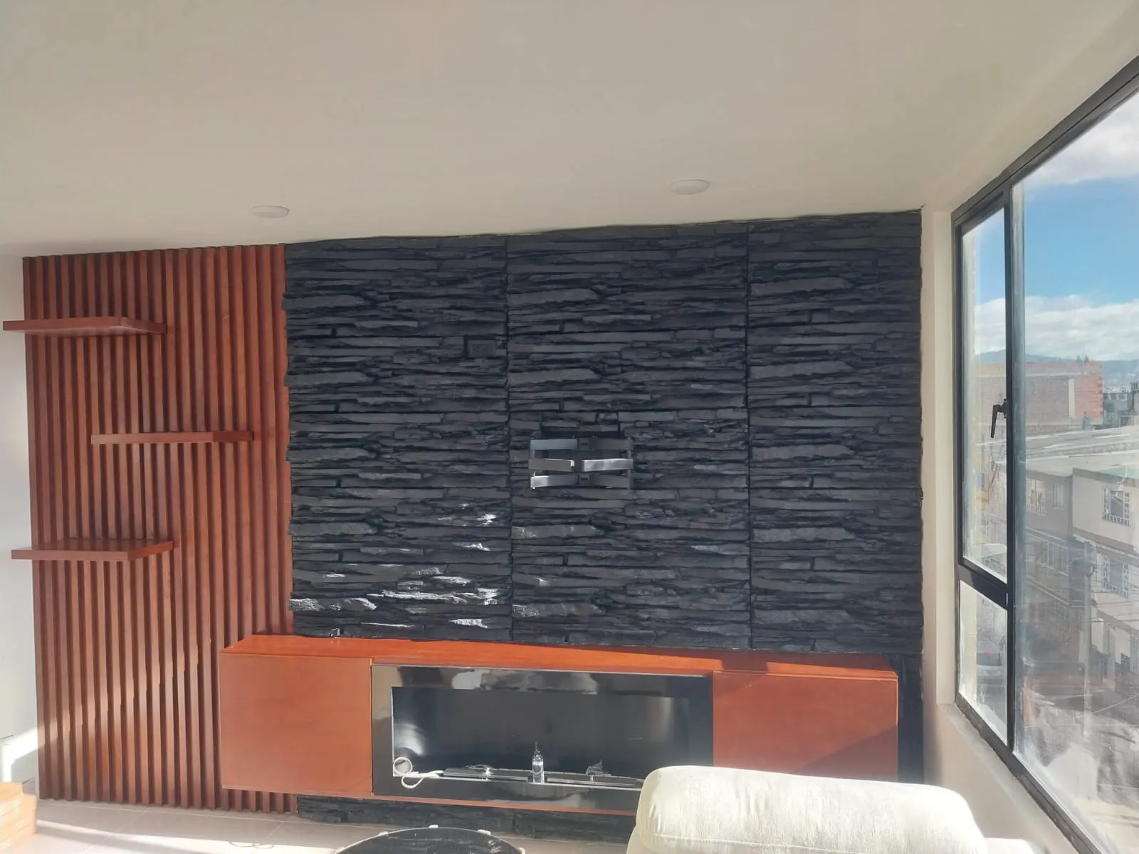 Centro de entretenimiento moderno personalizado