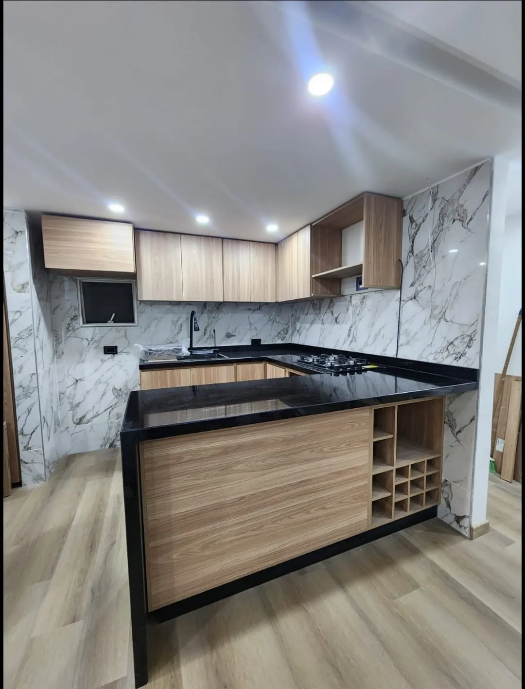Cocina integral moderna