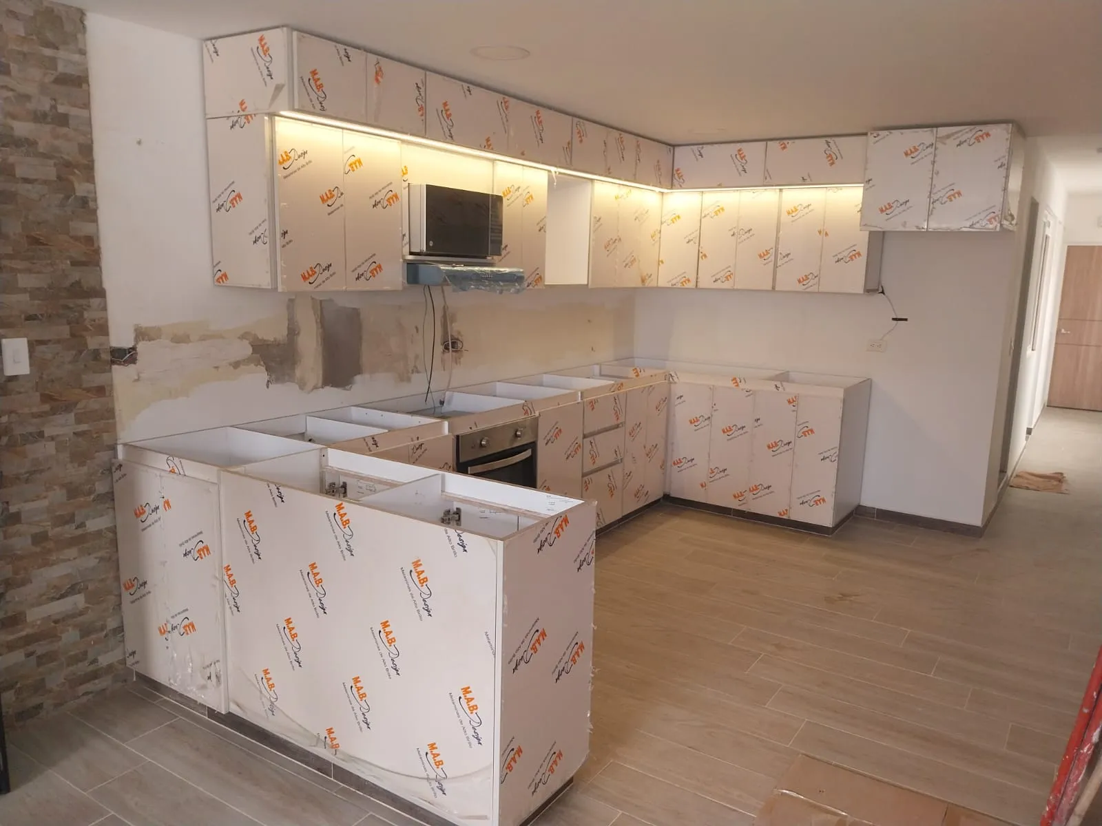 Cocina integral diseño contemporáneo