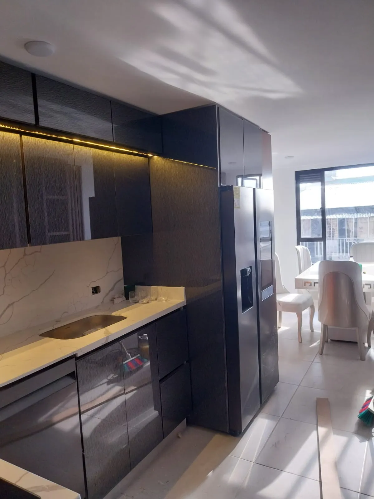 Cocina integral iluminación LED